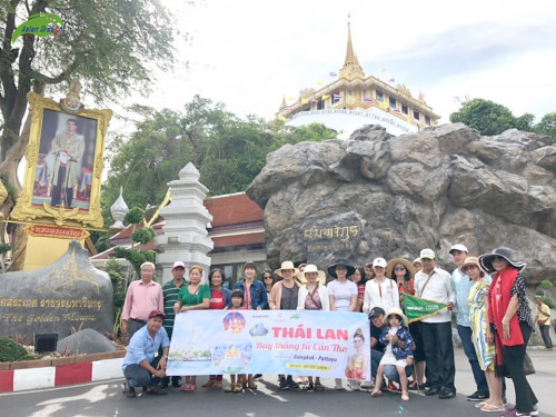 Hình ảnh đoàn Thái Lan khởi hành 28-5 từ Cần Thơ